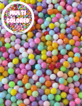 Colored acrylic beads