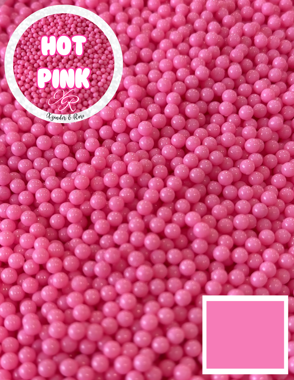 Colored acrylic beads