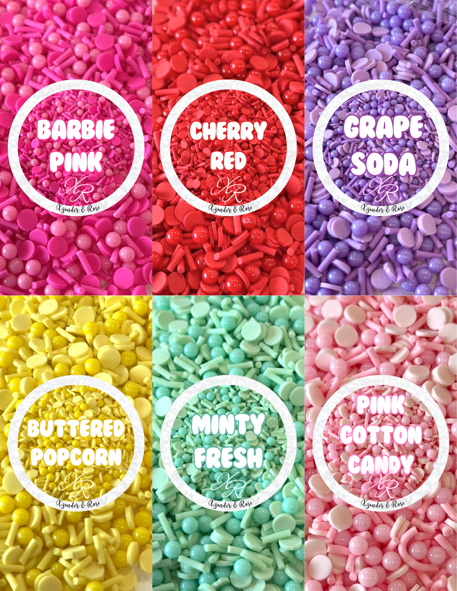 Sprinkles Trio Poly Clay Mix